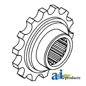 107415A - Coupler Sprocket, Front - Image 1