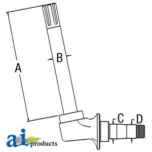 11B23156 - Spindle (RH/LH)