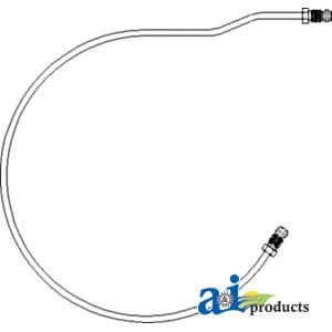 1667052M93 - Tube Assembly, Fuel Line - Image 1
