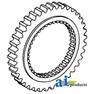 1686459M1 - Gear, Transmission, Reverse (Splined) - Image 1