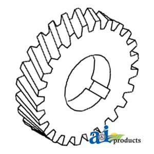 1750284M1 - Gear, Crankshaft Timing - Image 1