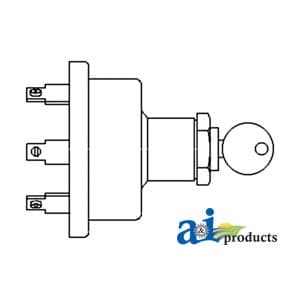 180681M1 - Switch, Starter - 3 Prong - Image 1
