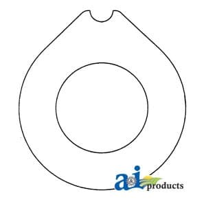 1860965M2 - Plate, Brake - Image 1