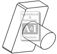 190980M1 - Fork Shoe Guide, Differential Lock - Image 1