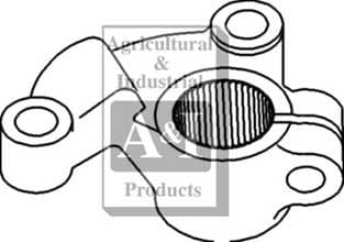 194567M92 - Steering Shaft Arm, Center Lower - Image 1