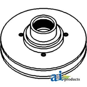 3638318M1 - Pulley, Crankshaft - Image 1