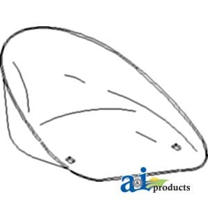 3698466M91 - Pan Seat, Steel - Image 1