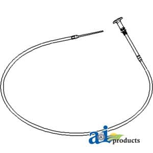 3701712M91 - Cable, Fuel Stop/ Shutoff - Image 1
