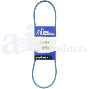 3L340K - Aramid Blue V-Belt (3/8" X 34" )