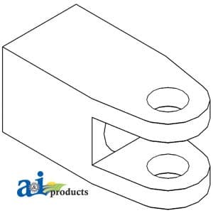 406249R1 - Yoke, Front (3.980" long)