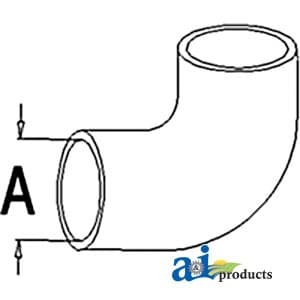 70231965 - Radiator Hose, Upper - Image 1