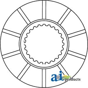 70277355 - Disc, Bonded Brake - Image 1