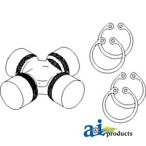 83956476 - Cross & Bearing Kit 27mmx70mm - Image 1