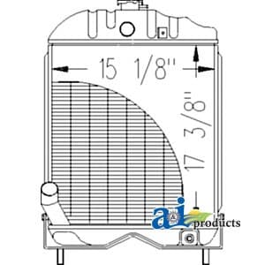 894357M92 - Radiator - Image 1