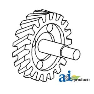 8N6608A - Gear, Oil Pump w/ Shaft - Image 1
