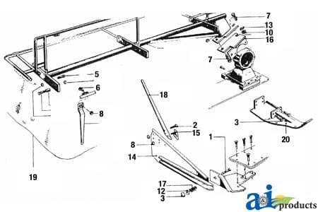 97884570 - Curtain, Disc Mower - Image 1