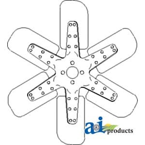A173726 - Fan, 6 Blade