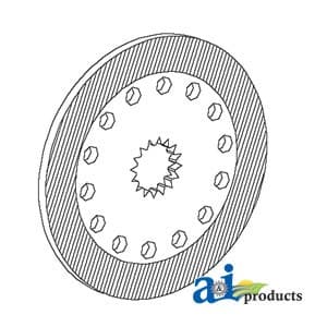 A190067 - Brake Friction Plate - Image 1