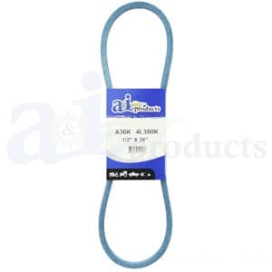 A36K - Aramid Blue V-Belt (1/2" X 38" )