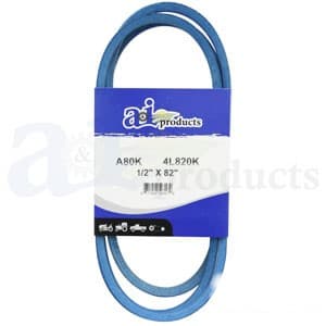 A80K - Aramid Blue V-Belt (1/2" X 82" )