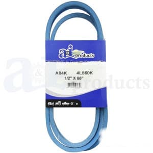 A84K - Aramid Blue V-Belt (1/2" X 86" )