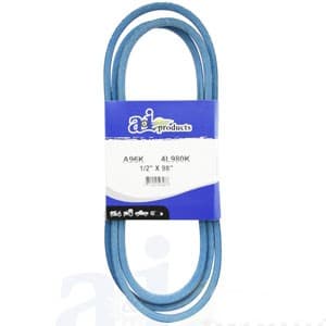 A96K - Aramid Blue V-Belt (1/2" X 98")