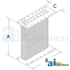 AB4666R - Radiator Core
