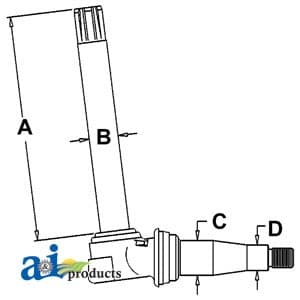 AR74606 - Spindle (RH/LH) - Image 1