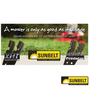 B1AC350SIGN - A-FRAME BLADE DISPLAY RACK HEADER SIGN - Image 1