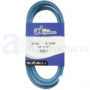 B75K - Aramid Blue V-Belt (5/8" X 78" )