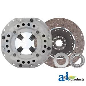 CLK102 - Clutch Kit: 12", Pressure Plate, Trans Disc, Release Bearing, Pilot Bearing - Image 1