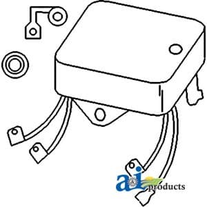 D4NN10316A - Voltage Regulator (12 Volt) - Image 1