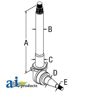 D5NN3105F - Spindle (RH) - Image 1
