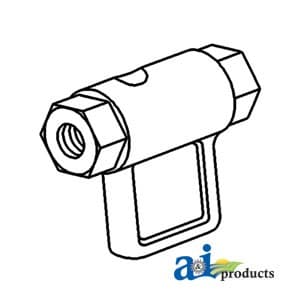 E1NNR837AA - Nut, Check Chain Adjusting - Image 1