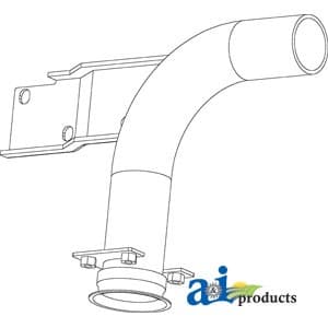 E3NN5246BA11B - Elbow, Exhaust Inlet Pipe - Image 1