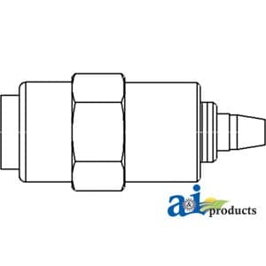 E8NN9D278AA - Solenoid, Fuel Shutoff Assembly - Image 1