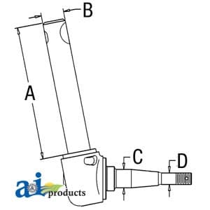 E9NN3105BA - Spindle (RH) - Image 1