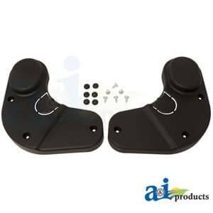 F10SC - Seat Side Cover Set, F10 Seat, Two Side Plastic Covers, Screws, Plastic Taps - Image 1