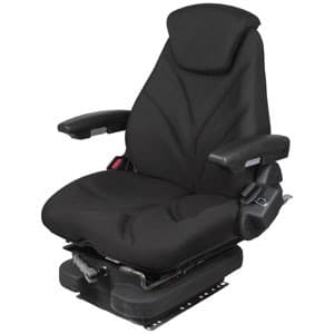 F20M5100 - Seat, F20 Series, Low Pro Mechanical Suspension, Black Cloth