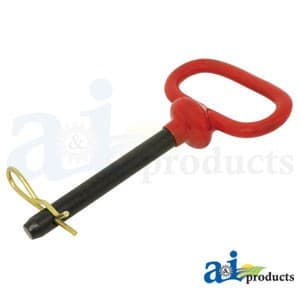 HP101 - Hitch Pin, Red Handled 1/2" x 3 5/8" - Image 1