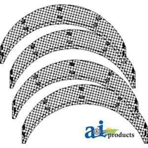 JT9170 - Brake Lining Kit (Set of 4 w/ Rivets) - Image 1