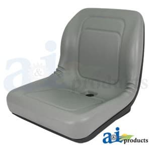 LGT100GR - Seat, Lawn & Garden, UTV, Tractor, Gray Vinyl - Image 1