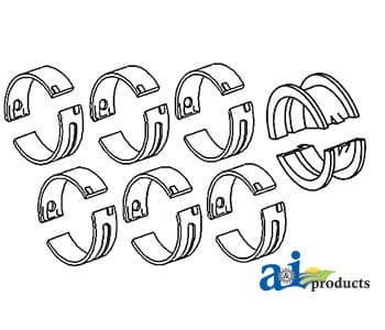 MB361 - Bearing Set, Main (Std, set of 7)