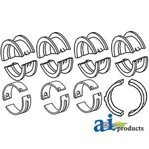 MB451-20 - Bearing Set, Main (.020", set of 7) - Image 1