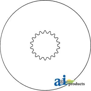 R26767 - Center Plate, Brake - Image 1