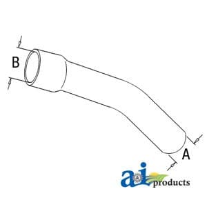 R61435 - Radiator Hose, Upper