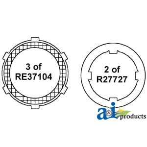 RE37119 - Plate\Disc Kit - Image 1