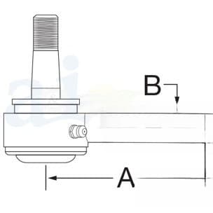 LH Outer Tie Rod End