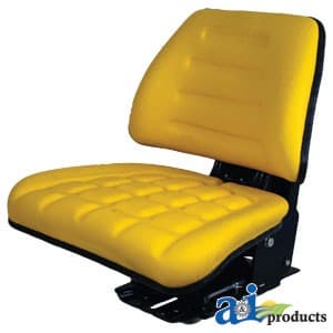 T222YL - Seat w/ Trapezoid Backrest, YLW, 300 lb / 136 kg Weight Limit - Image 1