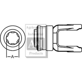 141029318 - Tractor Yoke - QD Slide Collar